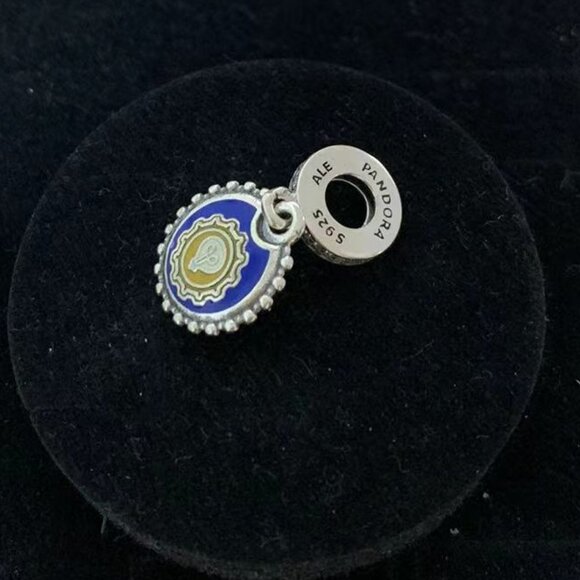 Pandora Disney Parks Pandora Figment Dangle Charm EPCOT 2023 Exclusive - Picture 2 of 2